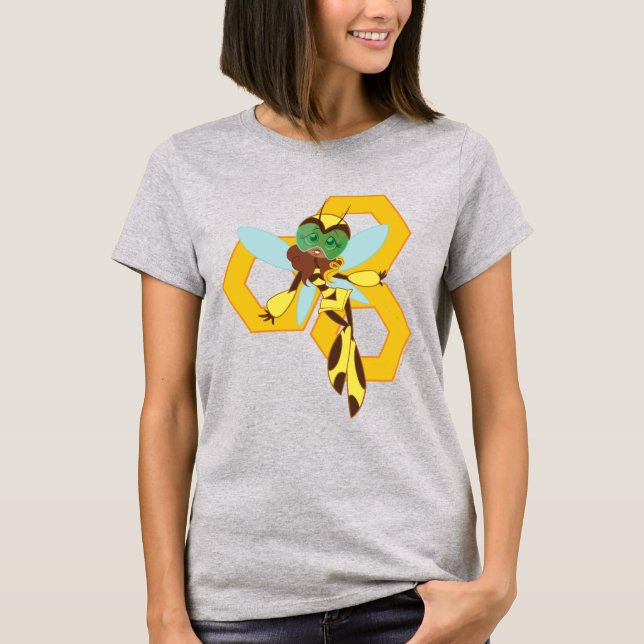 T-shirt DC Super Hero Girls Bumble Bee (Devant)