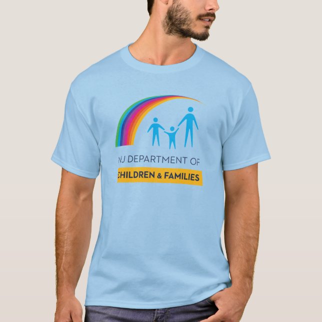 T-shirt DCF Pride Rainbow Logo (Devant)