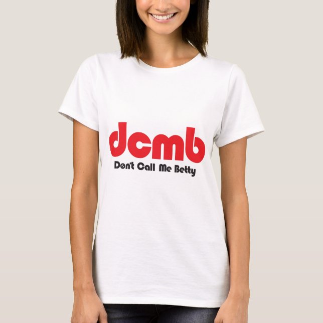 T-shirt dcmb (Devant)