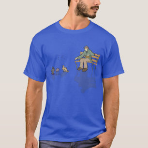 T-shirt DCP nourrissant les pigeons 2