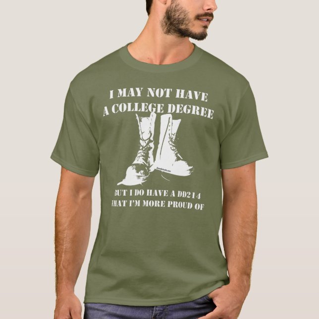 T-SHIRT DD214 (Devant)