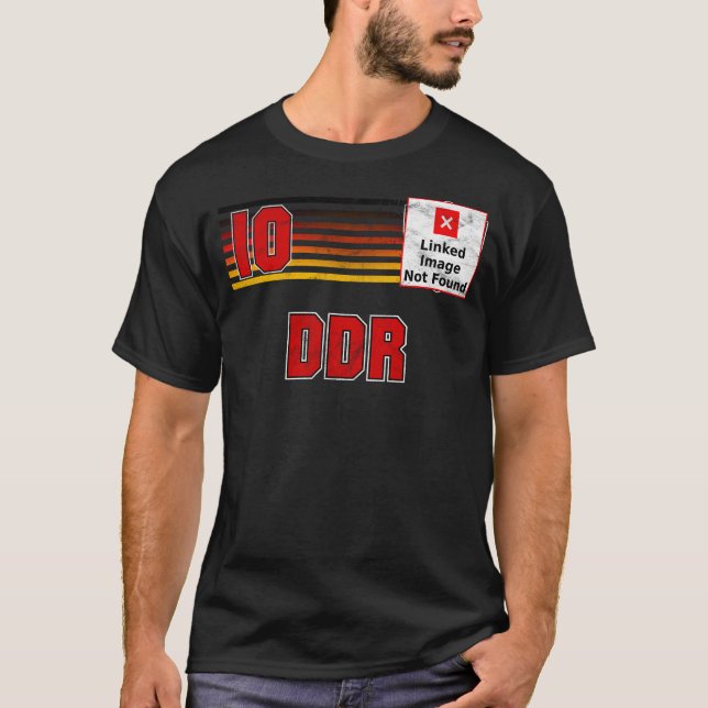 T-SHIRT DDR (Devant)