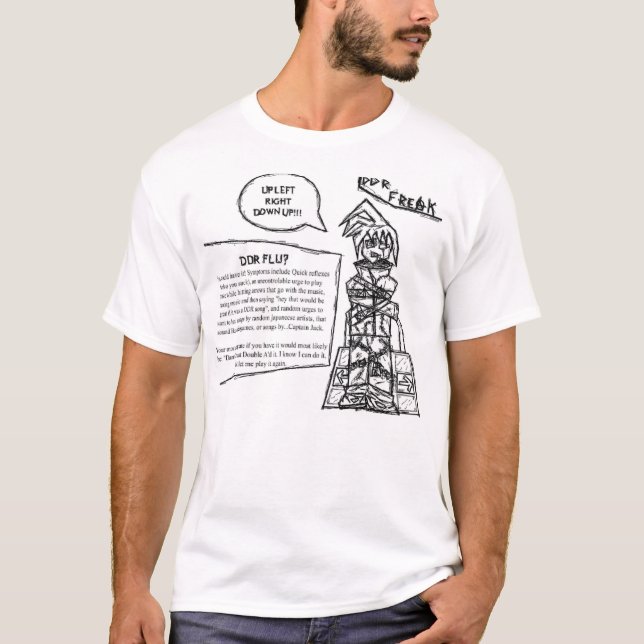 T-shirt ddrfreak (Devant)