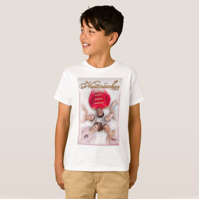 T-shirt de 2017 enfants de casse-noix (Devant entier)