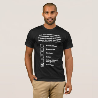 T-shirt de 28:37 de Deuteronomy