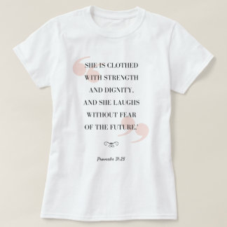 T-shirt ♥ de 31:25 de proverbes