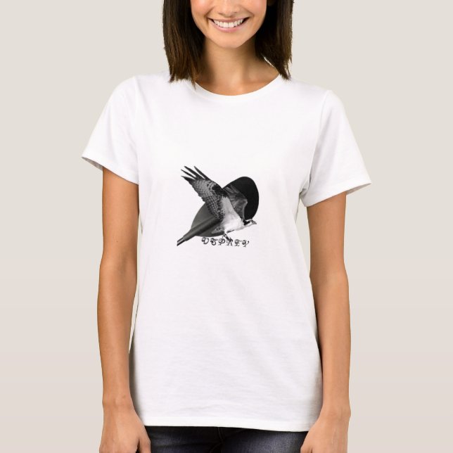 T-shirt de balbuzard d'équipe de dames (Devant)