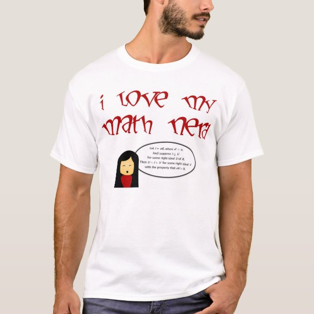 T-shirt de ballot de maths (Devant)