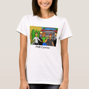 T-shirt de bandes dessinées de FNB