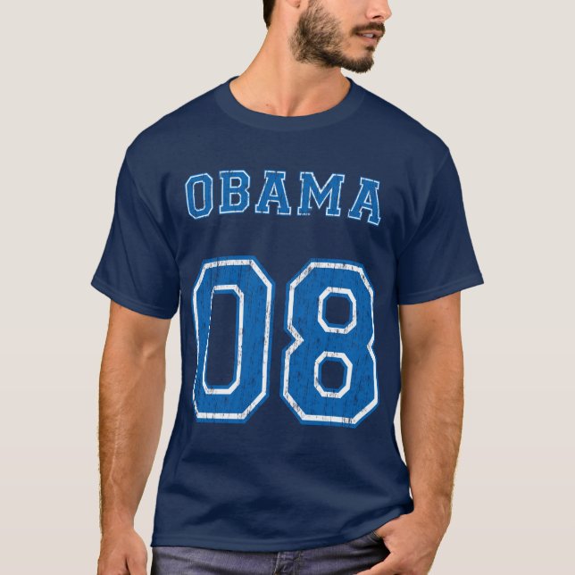 T-shirt de Barack Obama '08 (Devant)