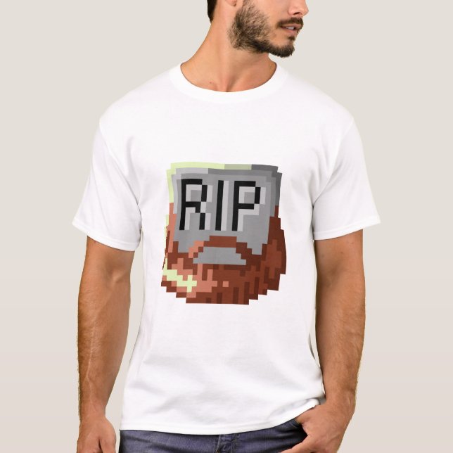 T-shirt de barbe de DÉCHIRURE de Laz (Devant)