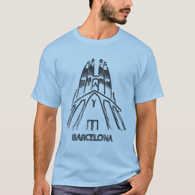 T-shirt de Barcelone (Devant)