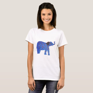 T-shirt de base avec dessin d'éléphant