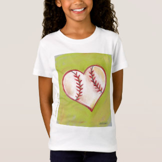 T-shirt de "base-ball = d'amour"