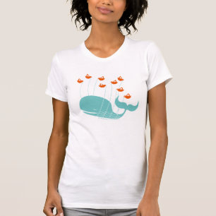 T-shirt de base de dames de Failwhale