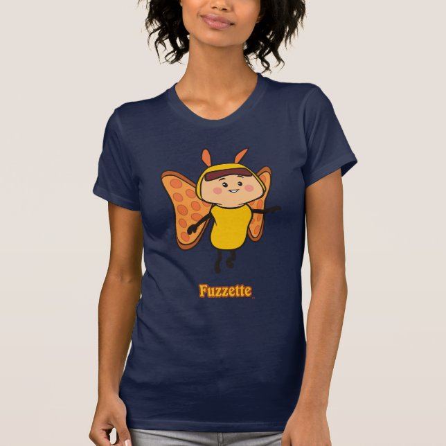 T-shirt de base de dames de Fuzzette (Devant)