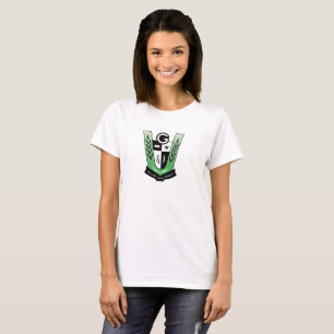 T-shirt de base de dames de GGMSS