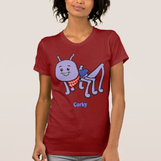 T-shirt de base de dames semblables au liège