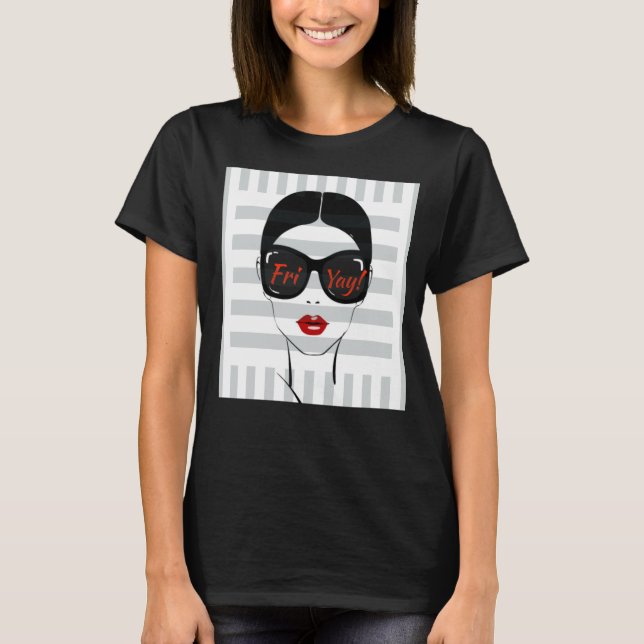 T-Shirt de base de Fri-Yay (Devant)