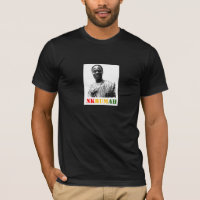 T-shirt de base de Kwame Nkrumah (foncé) pour les