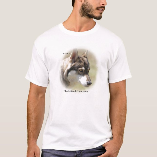 T-shirt de base de loup (Devant)