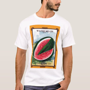 T-shirt de base de pastèque