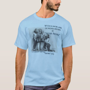 T-shirt de base de "personnes d'exposition" de