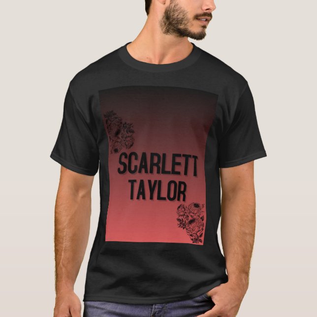 T-shirt de base de "Scarlett Taylor" (Devant)
