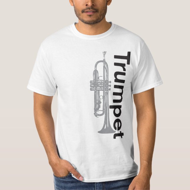 T-shirt de base de trompette (Devant)