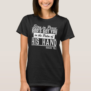 T-shirt de base des femmes de la paix