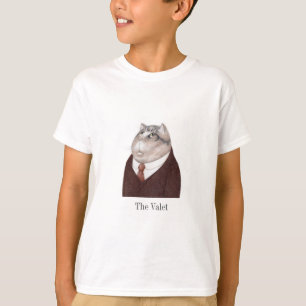 T-Shirt de base des garçons de VALET CAT