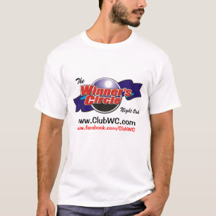 T-shirt de base du cercle du gagnant NOUVEAU