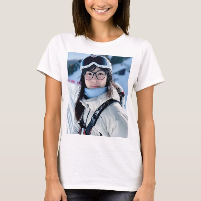 T-shirt de base féminin (Devant)