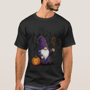 T-Shirt de base Halloween Gnome Dark