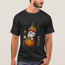 T-Shirt de base Halloween Gnome Dark