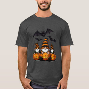 T-Shirt de base Halloween Gnome Dark