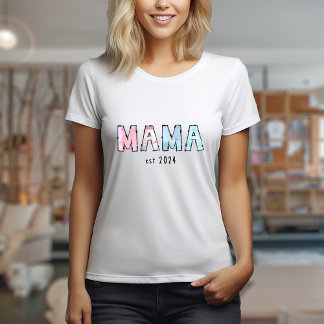 T-shirt de base Mama est Womens