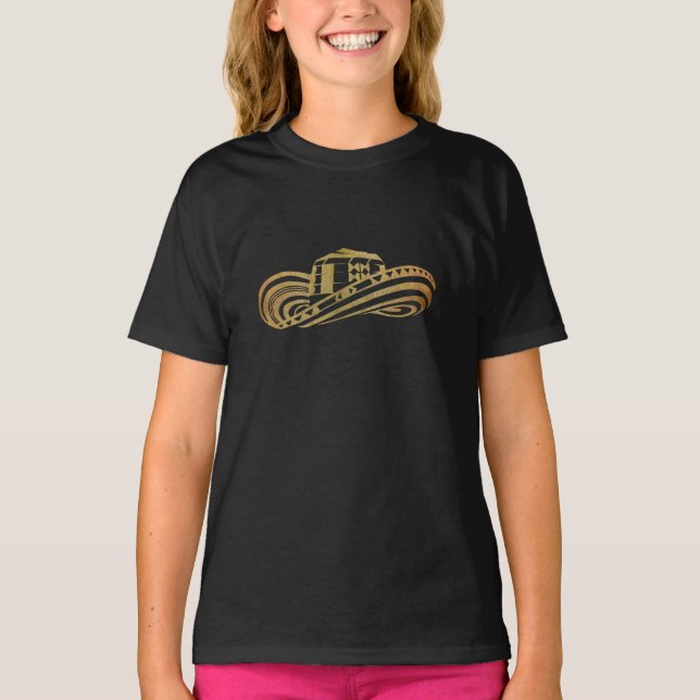 T-shirt de base pour enfants (Devant)