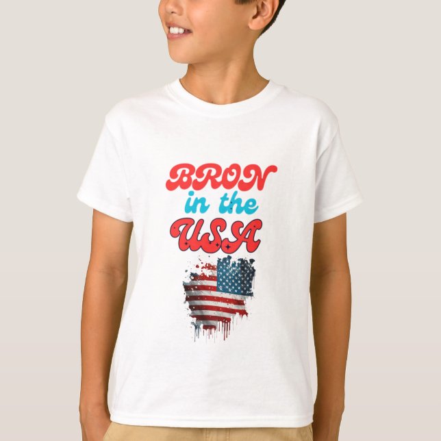 T-shirt de base pour enfants (Devant)