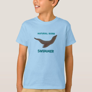 T-shirt de base pour enfants Lion de mer de naissa