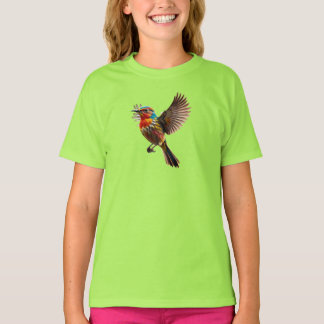T-Shirt de base pour femme de chaux