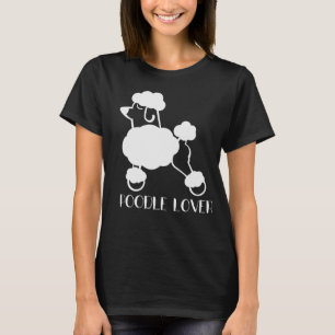 T-shirt de base pour femmes de caniche