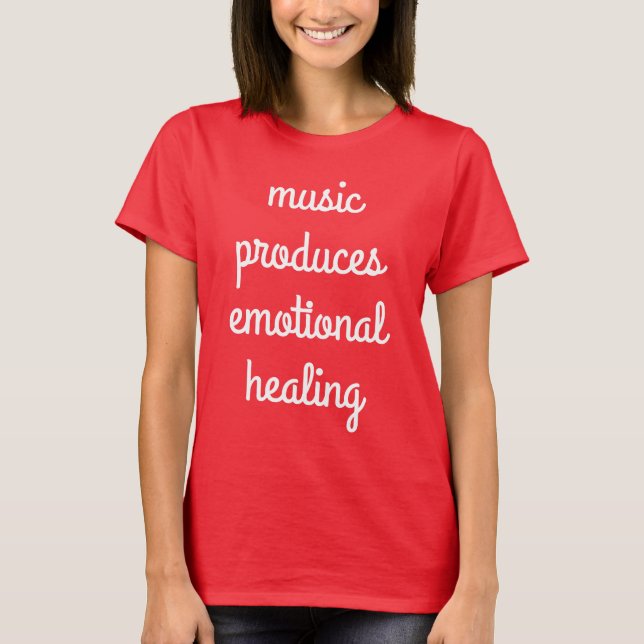 T-shirt de base pour femmes de guérison émotionnel (Devant)