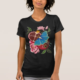 T-shirt de base pour femmes de la Momegranate et L