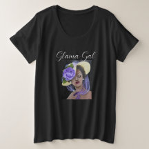 T-shirt de base pour femmes de taille plus grande