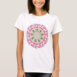 T-shirt de base pour femmes Mandala