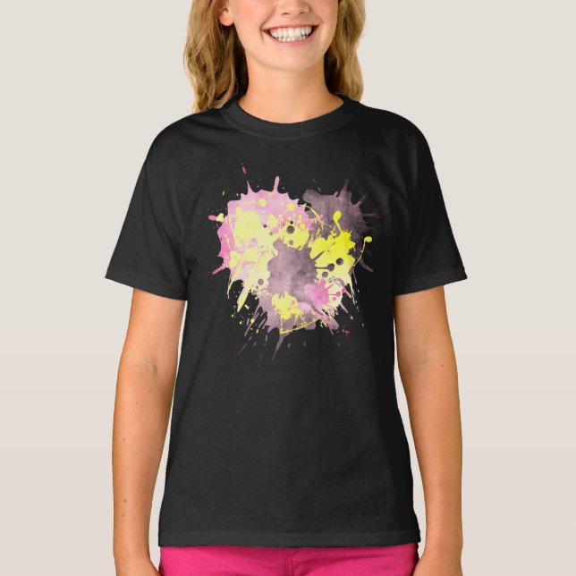T-shirt de base pour filles (Devant)