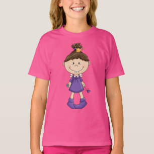 T-shirt de base pour filles de fées
