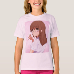 T-shirt de base pour filles élégantes