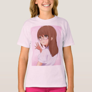 T-shirt de base pour filles élégantes